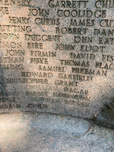 garfied watertown close up